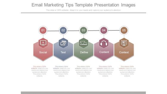 Email Marketing Tips Template Presentation Images