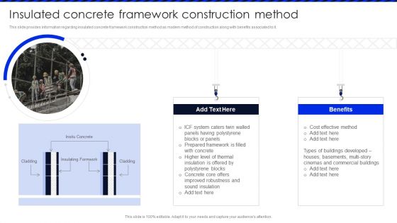 Embracing Construction Project Playbook Insulated Concrete Framework Graphics PDF