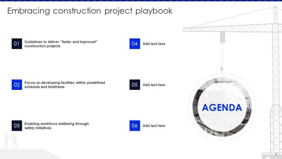 Embracing Construction Project Playbook Ppt PowerPoint Presentation Complete Deck With Slides