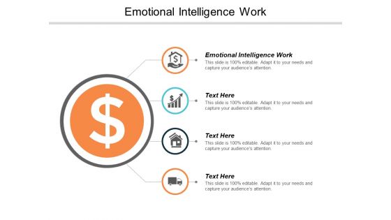 Emotional Intelligence Work Ppt PowerPoint Presentation Portfolio Master Slide Cpb