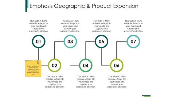 Emphasis Geographic And Product Expansion Ppt PowerPoint Presentation Visual Aids