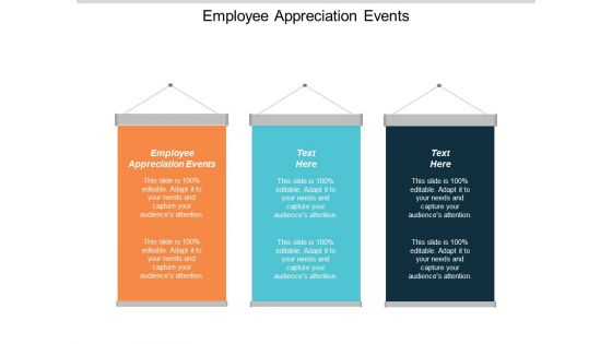 Employee Appreciation Events Ppt Powerpoint Presentation Portfolio Gallery Cpb