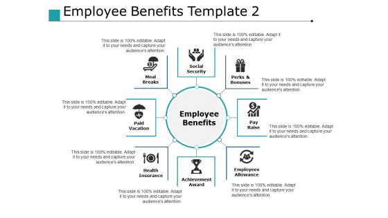 Employee Benefits Achievement Award Ppt PowerPoint Presentation Layouts Maker