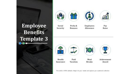 Employee Benefits Employees Allowance Ppt PowerPoint Presentation Show Graphics Template