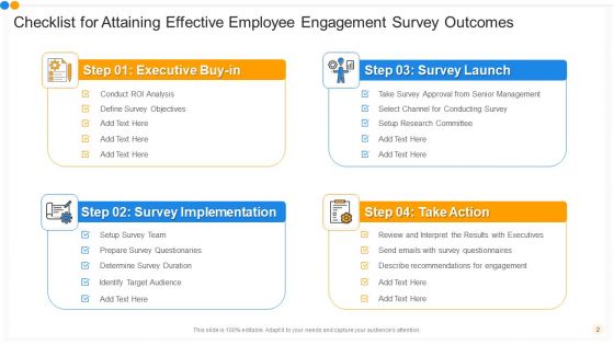 Employee Engagement Survey Outcomes Ppt PowerPoint Presentation Complete Deck With Slides