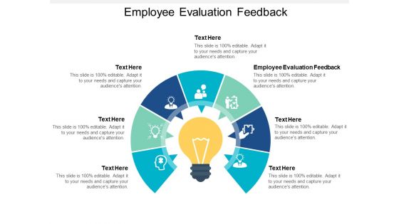 Employee Evaluation Feedback Ppt PowerPoint Presentation Pictures Skills Cpb