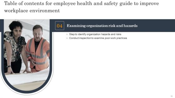 Employee Health And Safety Guide To Improve Workplace Environment Ppt PowerPoint Presentation Complete Deck With Slides
