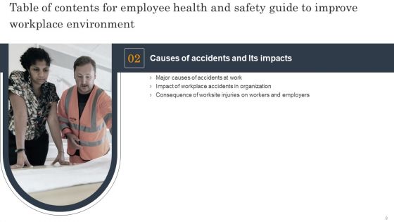 Employee Health And Safety Guide To Improve Workplace Environment Ppt PowerPoint Presentation Complete Deck With Slides