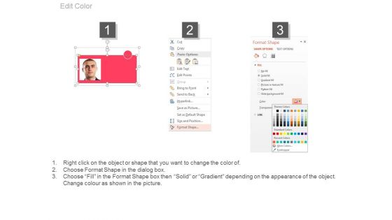 Employee Introduction Tags With Pictures Powerpoint Slides