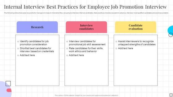 Employee Job Promotion Interview Ppt PowerPoint Presentation Complete With Slides