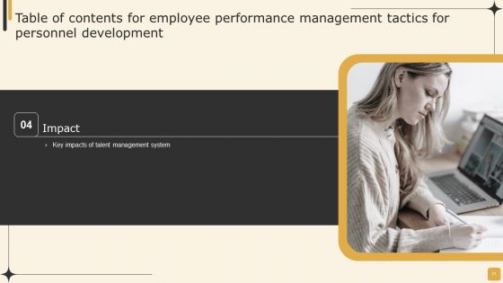 Employee Performance Management Tactics For Personnel Development Ppt PowerPoint Presentation Complete Deck With Slides