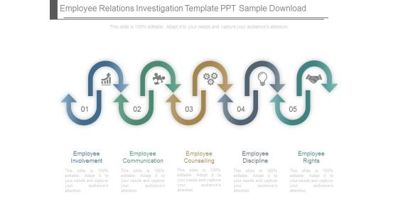 Employee Relations Investigation Template Ppt Sample Download