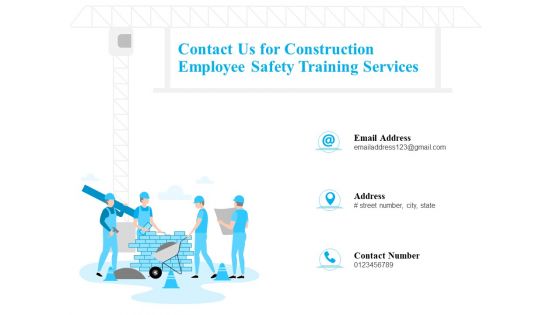 Employee Safety Health Training Program Contact Us For Construction Employee Safety Services Summary PDF