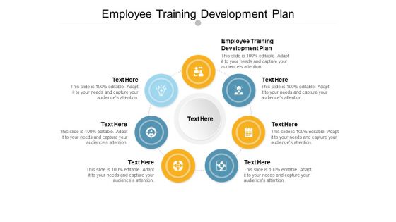 Employee Training Development Plan Ppt PowerPoint Presentation Icon Graphics Design Cpb