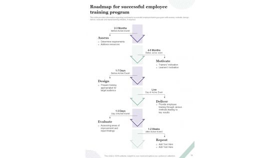 Employee Training Playbook Template