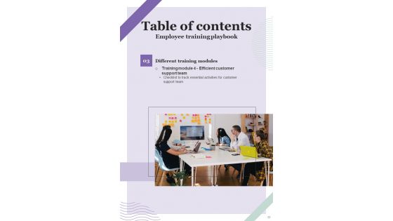 Employee Training Playbook Template