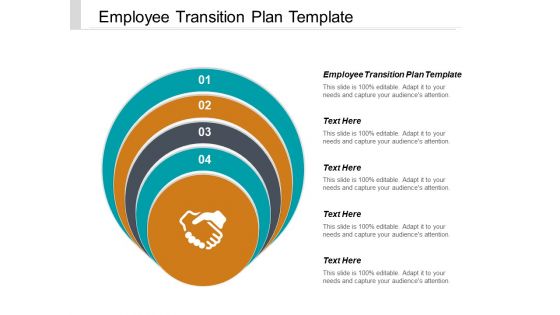 Employee Transition Plan Template Ppt PowerPoint Presentation File Maker Cpb