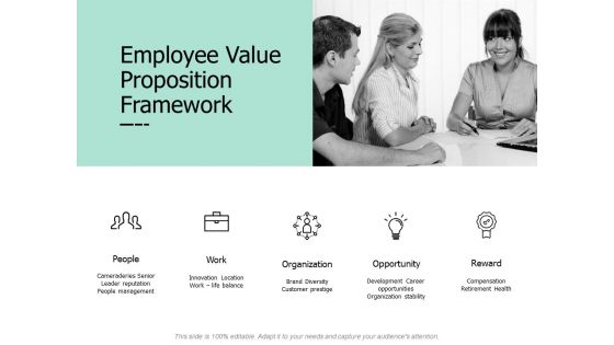 Employee Value Proposition Framework Ppt PowerPoint Presentation Model Show Employee Value Proposition Framework Ppt PowerPoint Presentation Model Show
