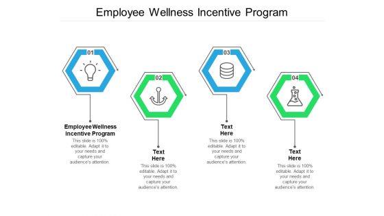 Employee Wellness Incentive Program Ppt PowerPoint Presentation Outline Deck Cpb