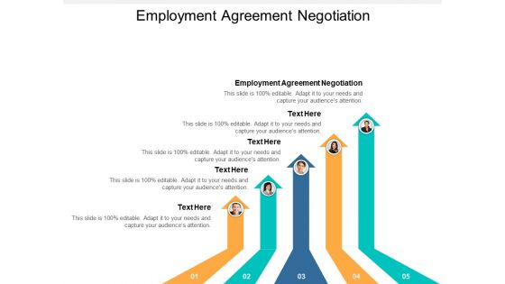 Employment Agreement Negotiation Ppt PowerPoint Presentation Inspiration Visuals Cpb