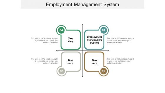 Employment Management System Ppt PowerPoint Presentation Inspiration Graphics Example Cpb