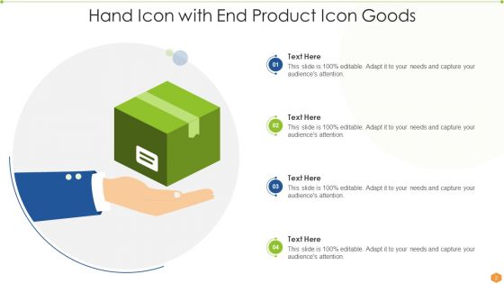 End Product Icon Ppt PowerPoint Presentation Complete Deck With Slides