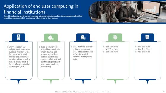 End User Computing Ppt PowerPoint Presentation Complete With Slides