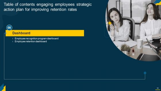 Engaging Employees Strategic Action Plan For Improving Retention Rates Ppt PowerPoint Presentation Complete Deck With Slides