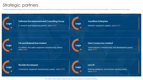 Engineering Consultancy Works Company Profile Strategic Partners Elements PDF