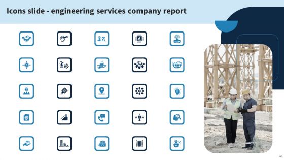 Engineering Services Company Report Ppt PowerPoint Presentation Complete Deck With Slides