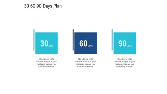 Enhance Enterprise Application Performance 30 60 90 Days Plan Ppt Model Clipart PDF