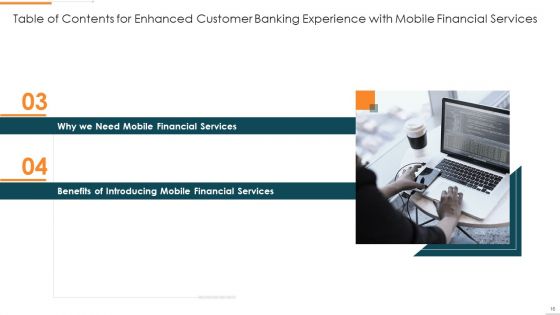 Enhanced Customer Banking Experience With Mobile Financial Services Ppt PowerPoint Presentation Complete Deck With Slides