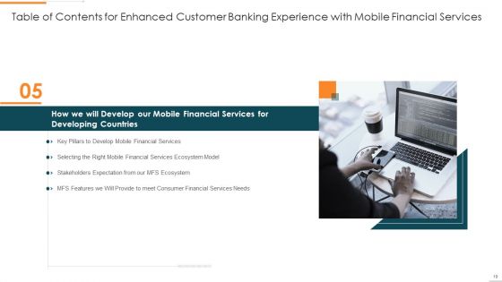 Enhanced Customer Banking Experience With Mobile Financial Services Ppt PowerPoint Presentation Complete Deck With Slides
