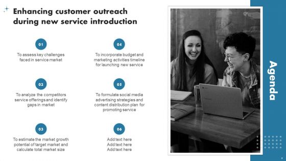 Enhancing Customer Outreach During New Service Introduction Ppt PowerPoint Presentation Complete Deck With Slides