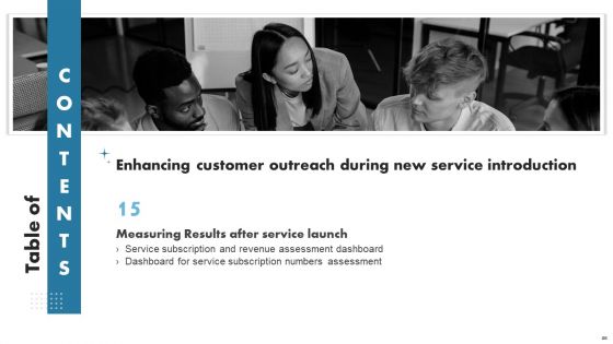 Enhancing Customer Outreach During New Service Introduction Ppt PowerPoint Presentation Complete Deck With Slides
