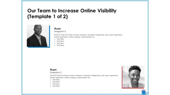 Enhancing Digital Presence Proposal Template Ppt PowerPoint Presentation Complete Deck With Slides