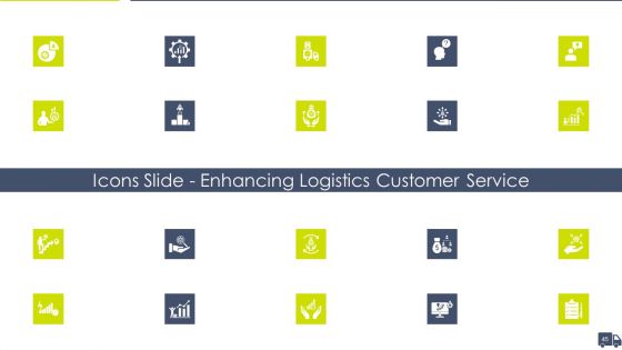 Enhancing Logistics Customer Service Ppt PowerPoint Presentation Complete Deck With Slides