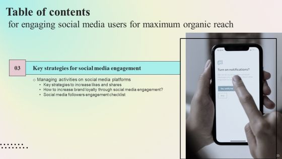 Enhancing Organic Reach On Social Media Through Better User Interaction Ppt PowerPoint Presentation Complete Deck With Slides