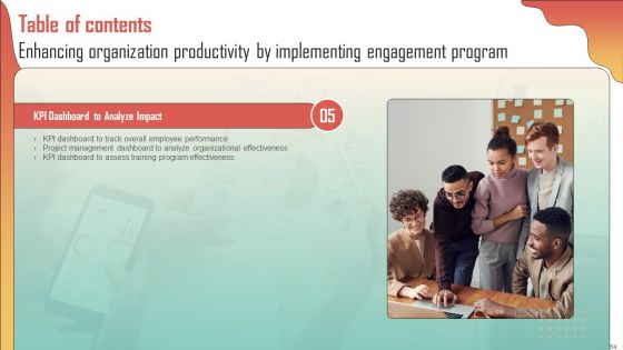 Enhancing Organization Productivity By Implementing Engagement Program Ppt PowerPoint Presentation Complete Deck With Slides