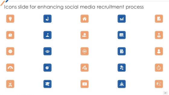Enhancing Social Media Recruitment Process Ppt PowerPoint Presentation Complete Deck With Slides