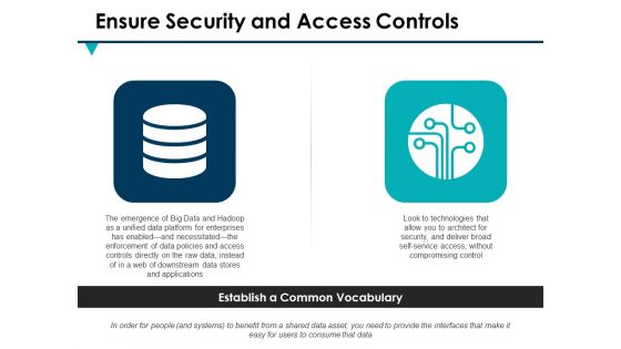Ensure Security And Access Controls Ppt PowerPoint Presentation Inspiration Portfolio