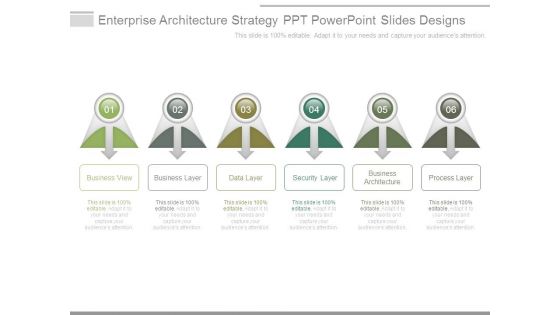 Enterprise Architecture Strategy Ppt Powerpoint Slides Designs