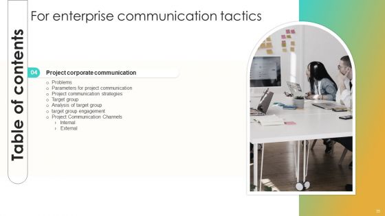 Enterprise Communication Tactics Ppt PowerPoint Presentation Complete Deck With Slides