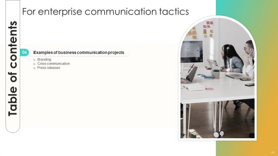 Enterprise Communication Tactics Ppt PowerPoint Presentation Complete Deck With Slides