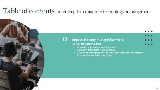 Enterprise Consumer Technology Management Ppt PowerPoint Presentation Complete Deck With Slides