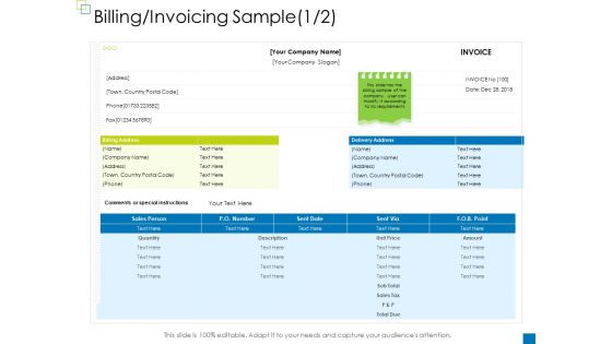 Enterprise Management Billing Invoicing Sample Sales Inspiration PDF