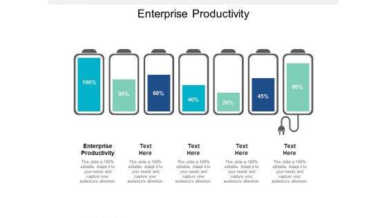 Enterprise Productivity Ppt PowerPoint Presentation Infographic Template Graphics Tutorials Cpb