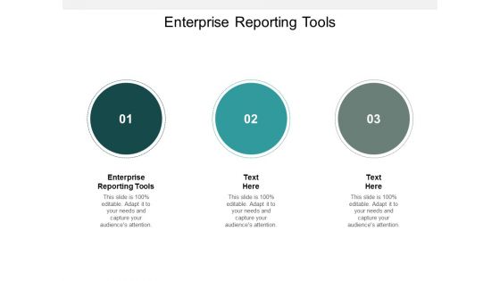 Enterprise Reporting Tools Ppt Powerpoint Presentation Infographic Template Inspiration Cpb
