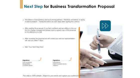 Enterprise Revamping Proposal Ppt PowerPoint Presentation Complete Deck With Slides