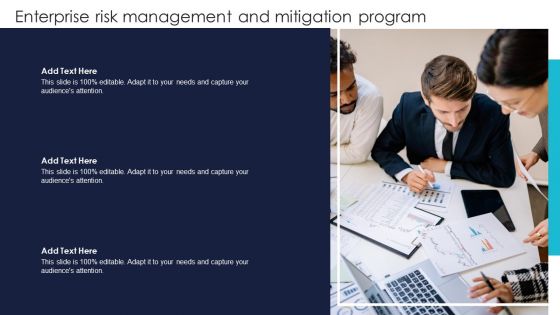 Enterprise Risk Management And Mitigation Program Designs PDF Enterprise Risk Management And Mitigation Program Designs PDF